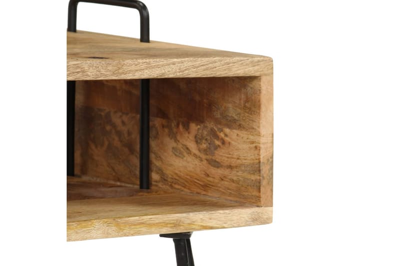 Sängbord massivt mangoträ 40x34x47 cm - Brun - Möbler - Bord & matgrupper - Avlastningsbord - Sängbord & nattduksbord