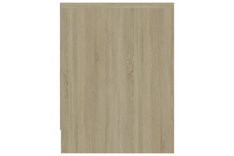 Sängbord sonoma ek 40x30x40 cm spånskiva - Brun - Möbler - Bord & matgrupper - Avlastningsbord - Sängbord & nattduksbord