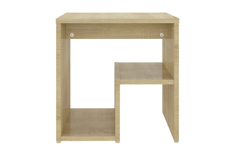 Sängbord sonoma ek 40x30x40 cm spånskiva - Brun - Möbler - Bord & matgrupper - Avlastningsbord - Sängbord & nattduksbord