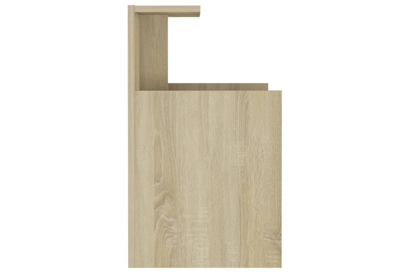 Sängbord sonoma-ek 40x35x60 cm spånskiva - Brun - Möbler - Bord & matgrupper - Avlastningsbord - Sängbord & nattduksbord