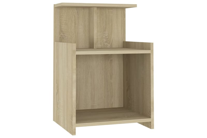 Sängbord sonoma-ek 40x35x60 cm spånskiva - Brun - Möbler - Bord & matgrupper - Avlastningsbord - Sängbord & nattduksbord