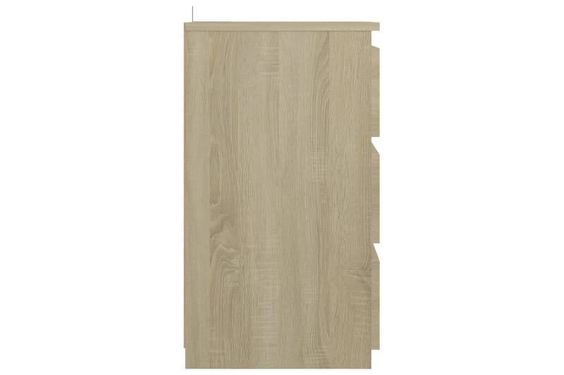 Sängbord sonoma-ek 40x35x62,5 cm spånskiva - Brun - Möbler - Bord & matgrupper - Avlastningsbord - Sängbord & nattduksbord
