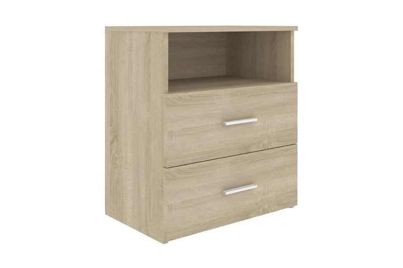 Sängbord sonoma-ek 50x32x60 cm - Brun - Möbler - Bord & matgrupper - Avlastningsbord - Sängbord & nattduksbord