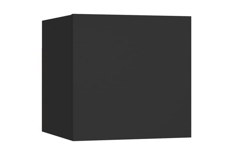 Sängbord svart 30,5x30x30 cm spånskiva - Svart - Möbler - Bord & matgrupper - Avlastningsbord - Sängbord & nattduksbord