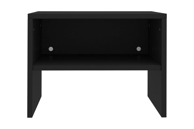 Sängbord svart 40x30x30 cm spånskiva - Svart - Möbler - Bord & matgrupper - Avlastningsbord - Sängbord & nattduksbord