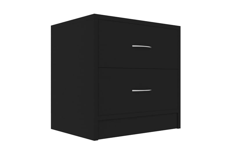 Sängbord svart 40x30x40 cm spånskiva - Svart - Möbler - Bord & matgrupper - Avlastningsbord - Sängbord & nattduksbord