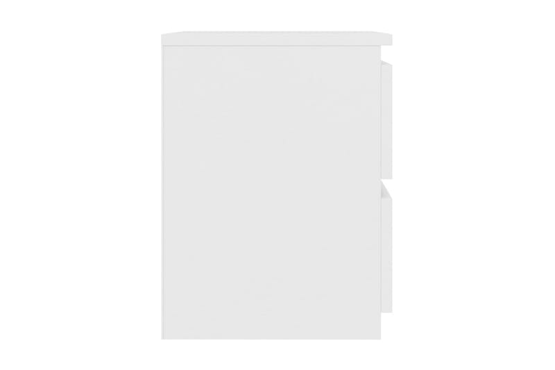 Sängbord vit 30x30x40 cm spånskiva - Vit - Möbler - Bord & matgrupper - Avlastningsbord - Sängbord & nattduksbord