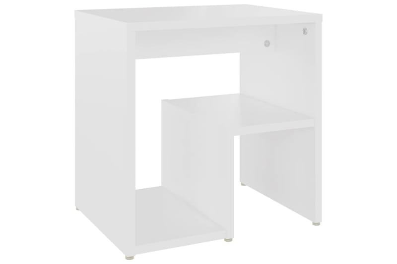 Sängbord vit 40x30x40 cm spånskiva - Vit - Möbler - Bord & matgrupper - Avlastningsbord - Sängbord & nattduksbord