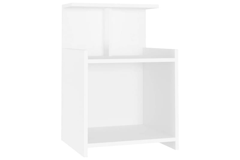 Sängbord vit 40x35x60 cm spånskiva - Vit - Möbler - Bord & matgrupper - Avlastningsbord - Sängbord & nattduksbord