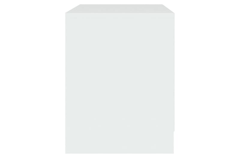 Sängbord vit 45x34,5x44,5 cm spånskiva - Vit - Möbler - Bord & matgrupper - Avlastningsbord - Sängbord & nattduksbord