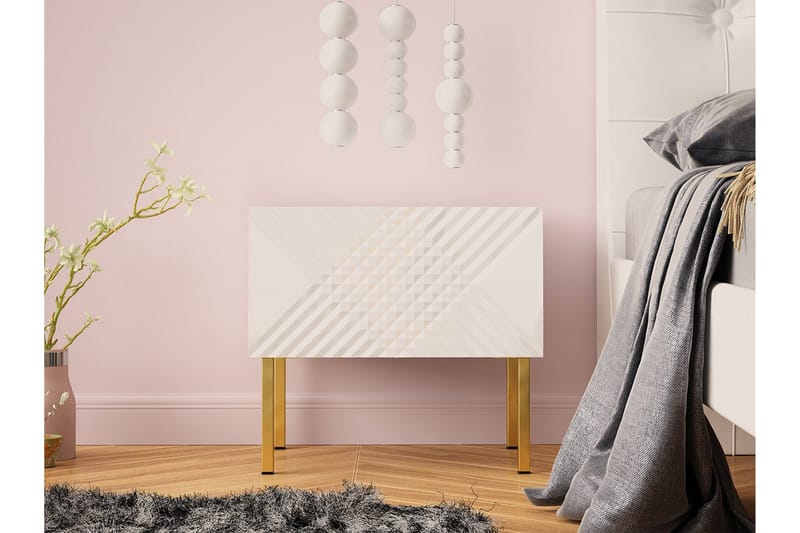 Sängbord - Vit - Möbler - Bord & matgrupper - Avlastningsbord - Sängbord & nattduksbord