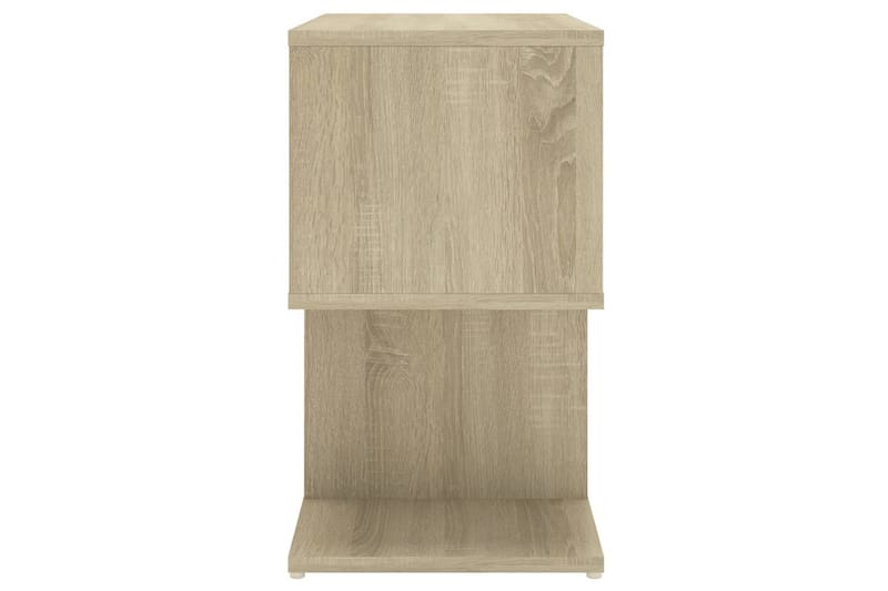 Sängskåp sonoma-ek 50x30x51,5 cm spånskiva - Brun - Möbler - Bord & matgrupper - Avlastningsbord - Sängbord & nattduksbord