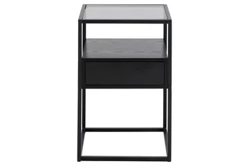 Sakila Sängbord 35 cm - Svart - Möbler - Bord & matgrupper - Avlastningsbord - Sängbord & nattduksbord