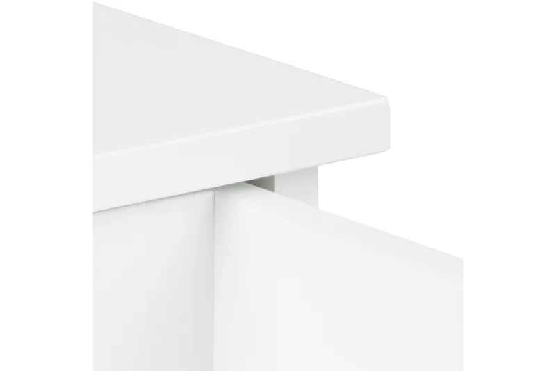 Salmani Sängbord 32 cm - Vit - Möbler - Bord & matgrupper - Avlastningsbord - Sängbord & nattduksbord