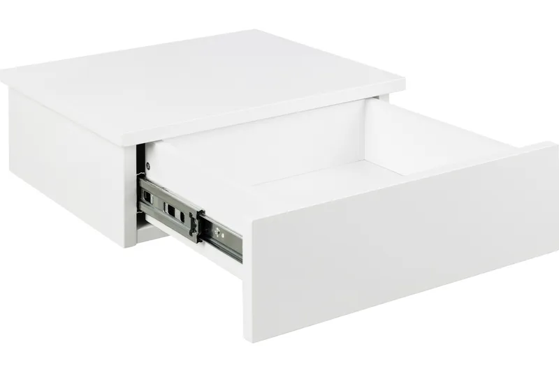 Salmani Sängbord 32 cm - Vit - Möbler - Bord & matgrupper - Avlastningsbord - Sängbord & nattduksbord