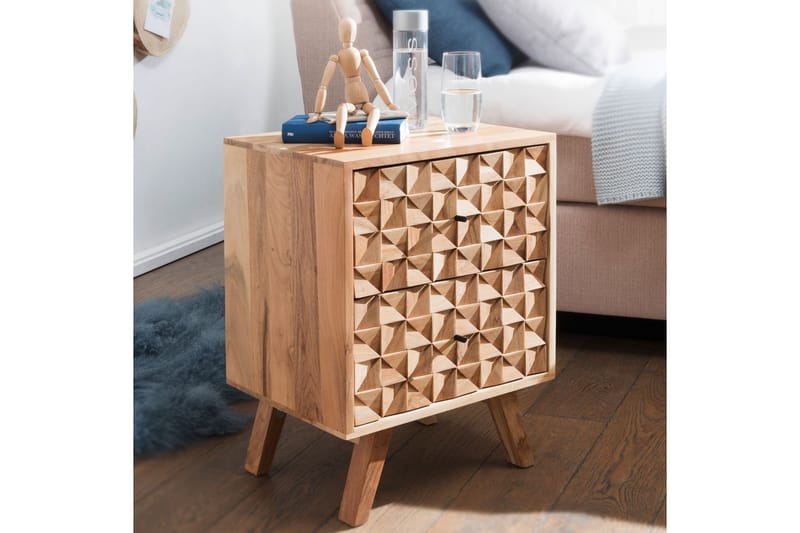 Seufert Sängbord 44 cm - Trä/natur - Möbler - Bord & matgrupper - Avlastningsbord - Sängbord & nattduksbord