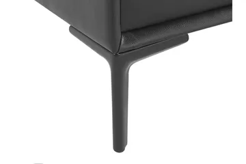 Sezanne Sängbord 44 cm - Konstläder/Svart - Möbler - Bord & matgrupper - Avlastningsbord - Sängbord & nattduksbord