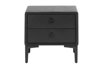 Sezanne Sängbord 44 cm - Konstläder/Svart - Möbler - Bord & matgrupper - Avlastningsbord - Sängbord & nattduksbord