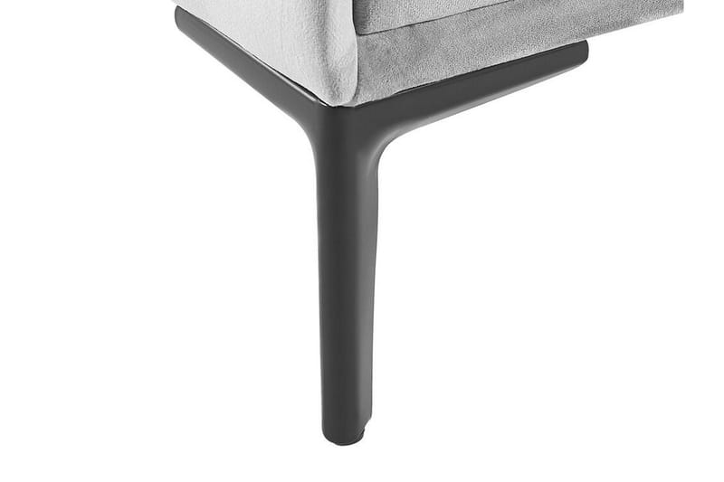 Sezanne Sängbord 44 cm - Sammet/Grå - Möbler - Bord & matgrupper - Avlastningsbord - Sängbord & nattduksbord