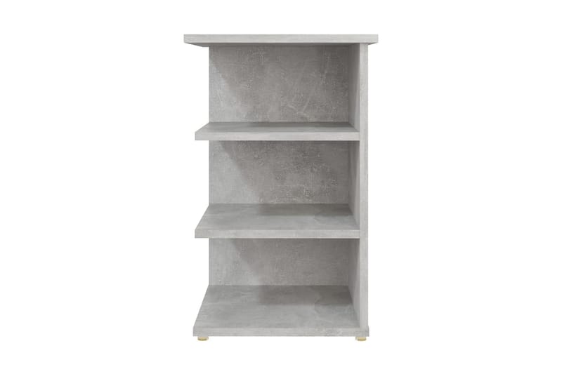 Sidoskåp betonggrå 35x35x55 cm spånskiva - Grå - Möbler - Bord & matgrupper - Avlastningsbord - Sängbord & nattduksbord