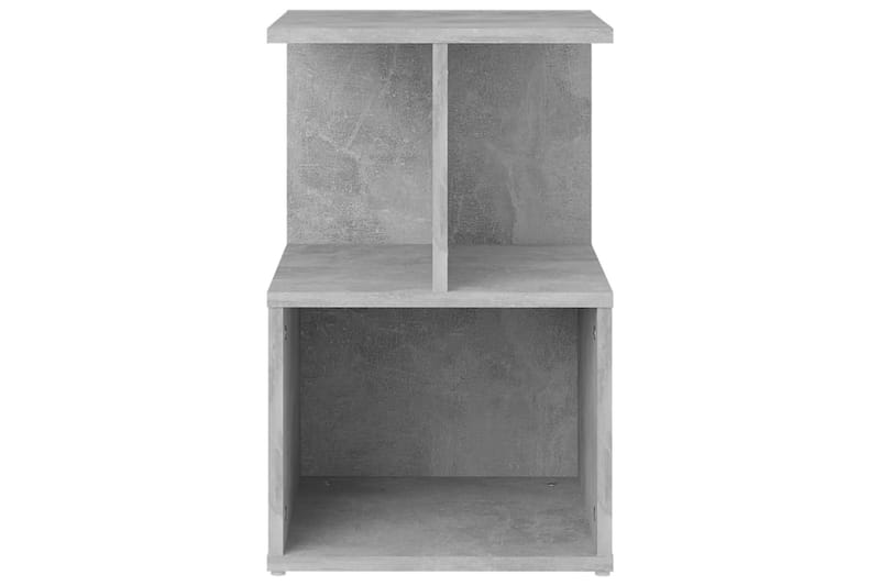 Sidoskåp betonggrå 35x35x55 cm spånskiva - Grå - Möbler - Bord & matgrupper - Avlastningsbord - Sängbord & nattduksbord