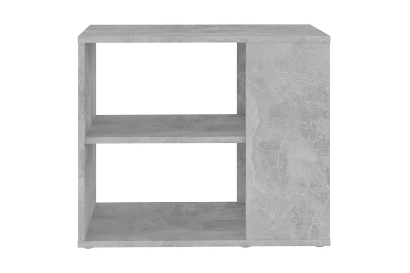 Sidoskåp betonggrå 60x30x50 cm spånskiva - Grå - Möbler - Bord & matgrupper - Avlastningsbord - Sängbord & nattduksbord