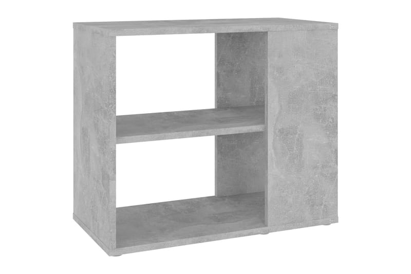 Sidoskåp betonggrå 60x30x50 cm spånskiva - Grå - Möbler - Bord & matgrupper - Avlastningsbord - Sängbord & nattduksbord