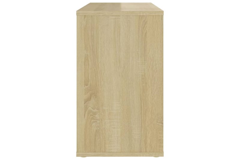 Sidoskåp sonoma-ek 60x30x50 cm spånskiva - Brun - Möbler - Bord & matgrupper - Avlastningsbord - Sängbord & nattduksbord