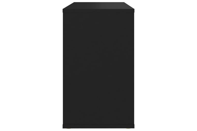 Sidoskåp svart 60x30x50 cm spånskiva - Svart - Möbler - Bord & matgrupper - Avlastningsbord - Sängbord & nattduksbord