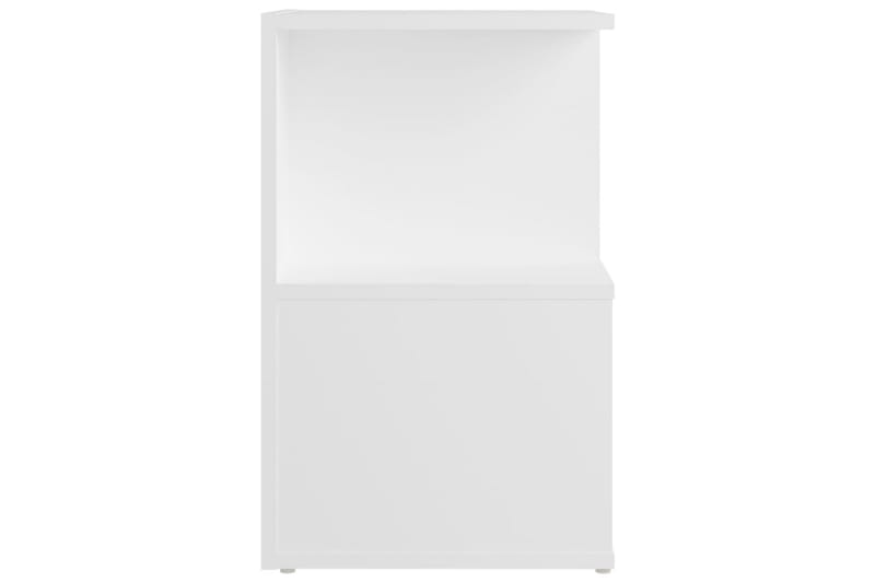 Sidoskåp vit 35x35x55 cm spånskiva - Vit - Möbler - Bord & matgrupper - Avlastningsbord - Sängbord & nattduksbord