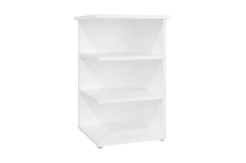 Sidoskåp vit 35x35x55 cm spånskiva - Vit - Möbler - Bord & matgrupper - Avlastningsbord - Sängbord & nattduksbord