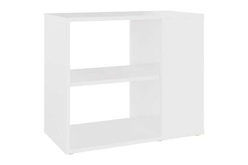 Sidoskåp vit 60x30x50 cm spånskiva - Vit - Möbler - Bord & matgrupper - Avlastningsbord - Sängbord & nattduksbord
