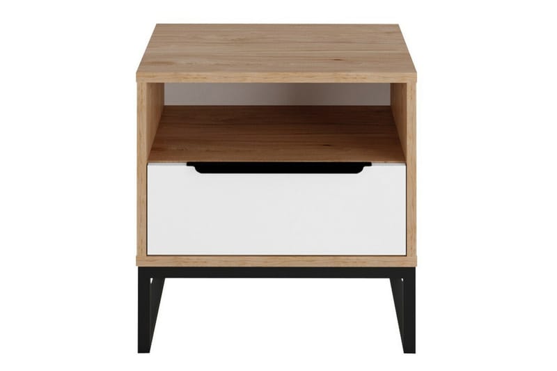 Staffin Sängbord 45 cm - Vit - Möbler - Bord & matgrupper - Avlastningsbord - Sängbord & nattduksbord