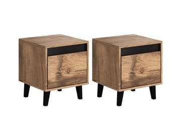 Strontian Sängbord 40 cm Scandinavian Choice Anthracite - Möbler - Bord & matgrupper - Avlastningsbord - Sängbord & nattduksbord