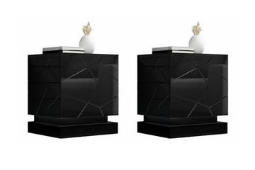 Strontian Sängbord 46 cm Scandinavian Choice Black - Möbler - Bord & matgrupper - Avlastningsbord - Sängbord & nattduksbord