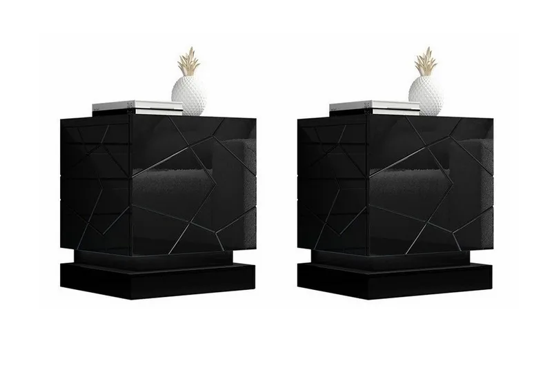 Strontian Sängbord 46 cm Scandinavian Choice Black, undefined