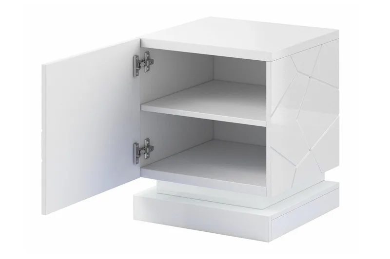 Strontian Sängbord 46 cm Scandinavian Choice White - Möbler - Bord & matgrupper - Avlastningsbord - Sängbord & nattduksbord