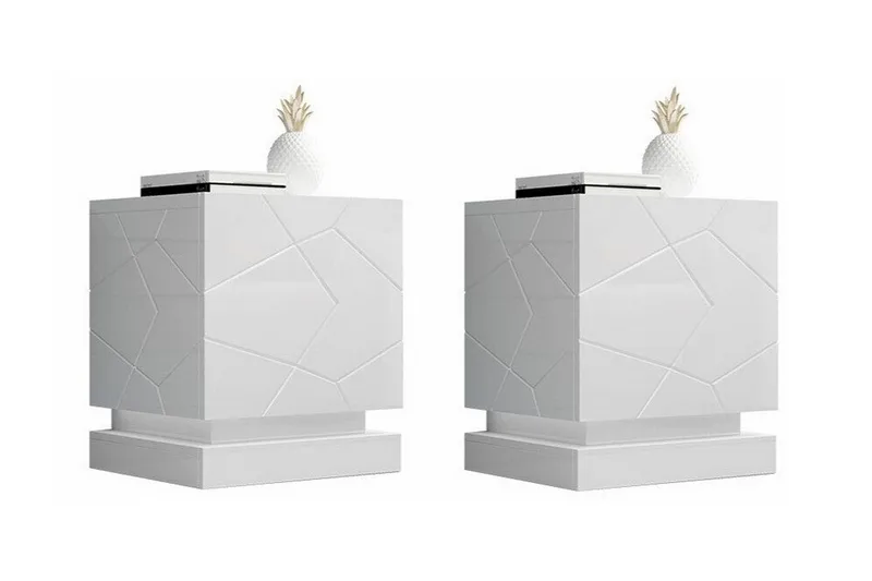 Strontian Sängbord 46 cm Scandinavian Choice White, undefined