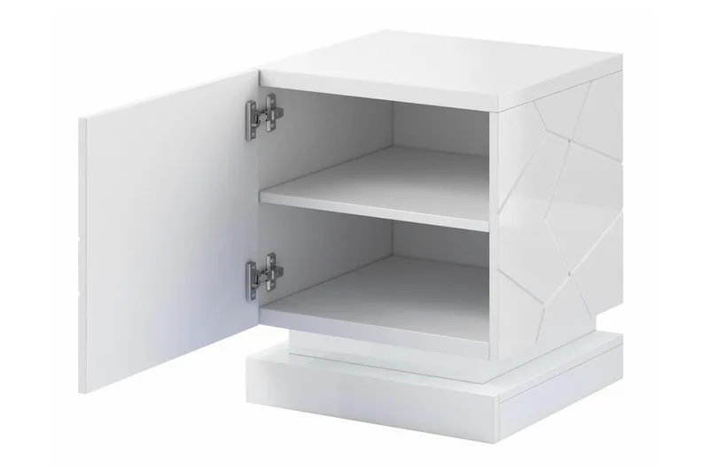 Strontian Sängbord 46 cm Scandinavian Choice White - Möbler - Bord & matgrupper - Avlastningsbord - Sängbord & nattduksbord