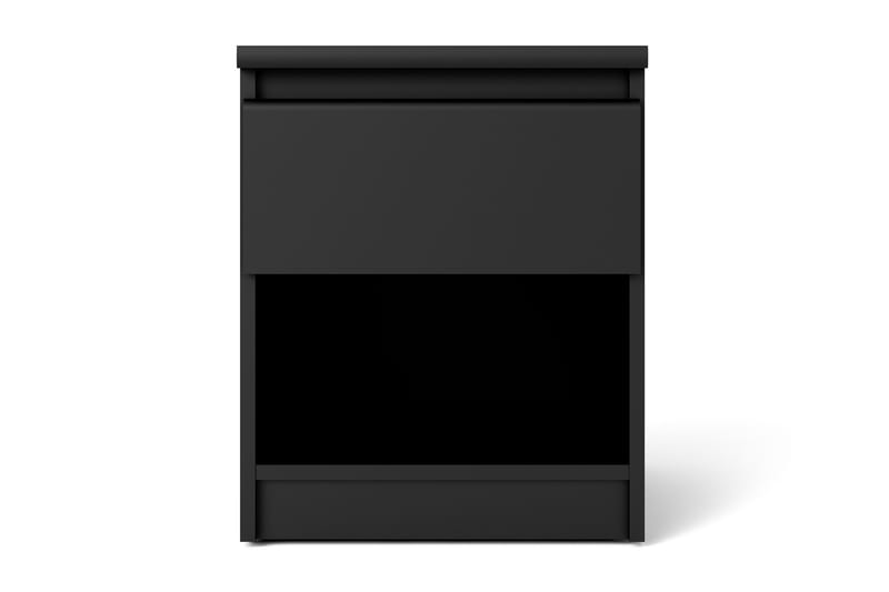 Style Sängbord med 1 Låda - Svart - Möbler - Bord & matgrupper - Avlastningsbord - Sängbord & nattduksbord