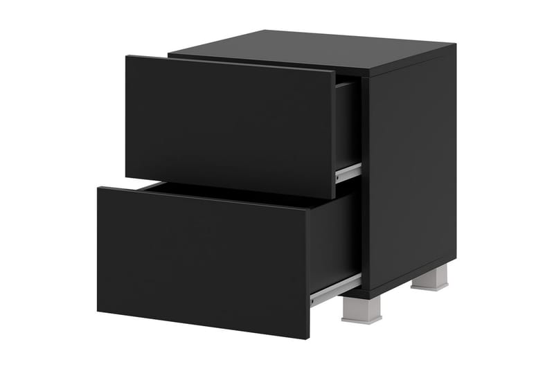 Tessan Sängbord 40 cm med Förvaring - Vit - Möbler - Bord & matgrupper - Avlastningsbord - Sängbord & nattduksbord