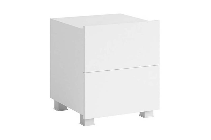 Tessan Sängbord 40 cm med Förvaring - Vit - Möbler - Bord & matgrupper - Avlastningsbord - Sängbord & nattduksbord
