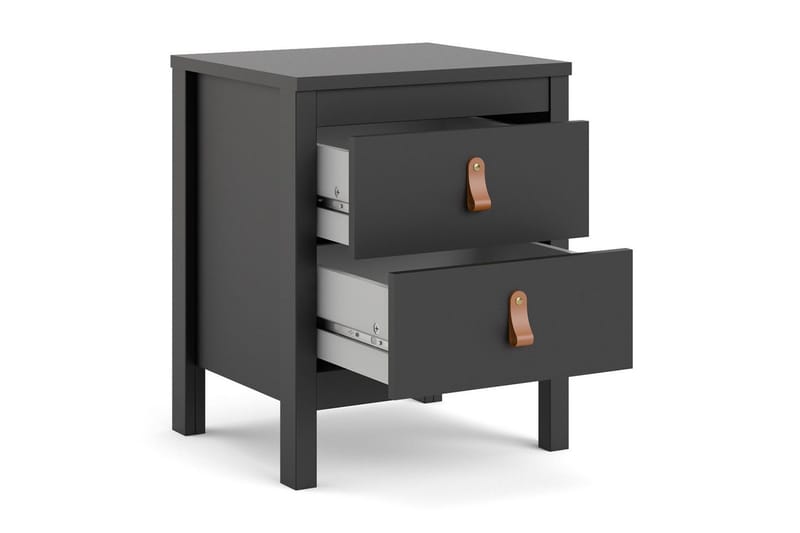 Vallvidera Sängbord 44 cm - Svart - Möbler - Bord & matgrupper - Avlastningsbord - Sängbord & nattduksbord