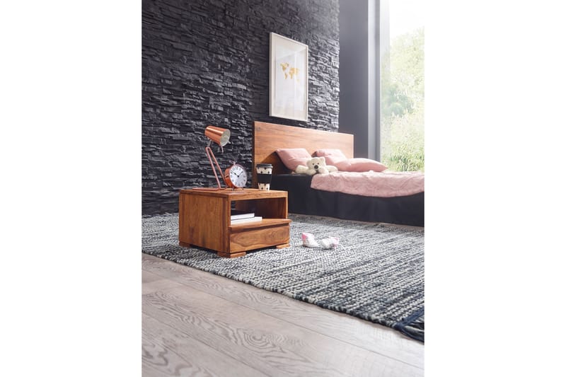 Werdebaugh Sängbord 40 cm - Trä/natur - Sängbord & nattduksbord