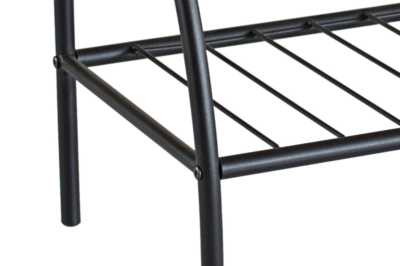 Zenon Sängbord 54 cm med Förvaring Hylla - Svart/Natur - Möbler - Bord & matgrupper - Avlastningsbord - Sängbord & nattduksbord