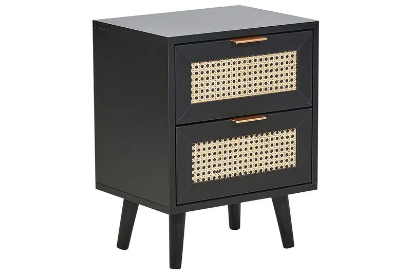 Sängbord Opoco med 2 förvaringslådor, undefined