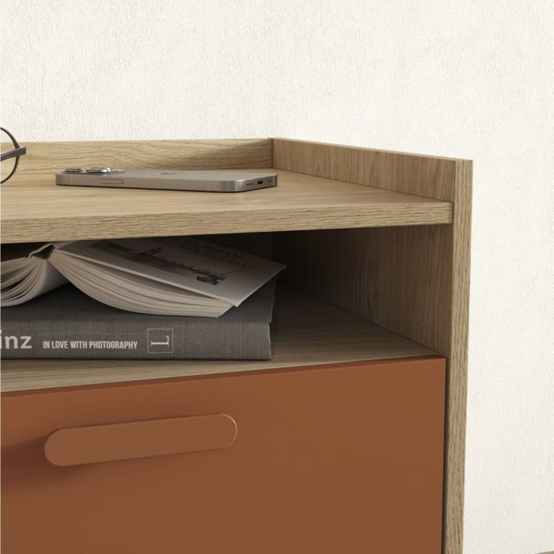 Sängbord Scandi 1 låda - Oljerad Ek - Möbler - Bord & matgrupper - Avlastningsbord - Sängbord & nattduksbord