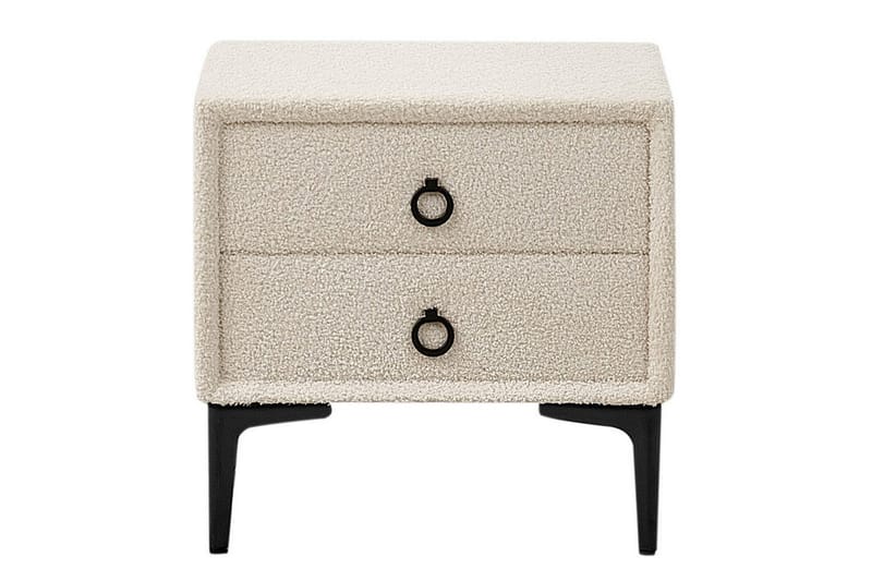 Sängbord Sezanne Vit, Svart - Vit, Svart - Möbler - Bord & matgrupper - Avlastningsbord - Sängbord & nattduksbord