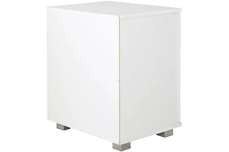 Sängbord Wohnling Klassisk Tillverkad av Spånskiva med 3 Lådor - Möbler - Bord & matgrupper - Avlastningsbord - Sängbord & nattduksbord