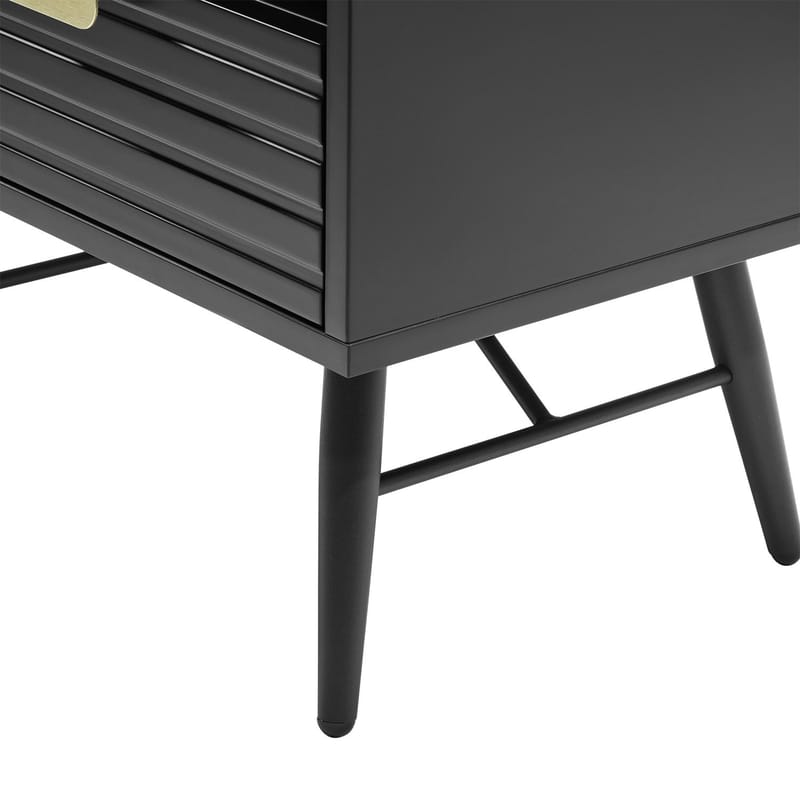 Sängbord Pixar 45x35x50 cm - svart - Möbler - Bord & matgrupper - Avlastningsbord - Sängbord & nattduksbord